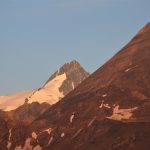 the grossglockner, highest mountain in the austrian alps